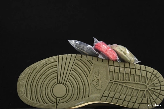 Rep EP Scott DZ4137-106 OG Retro 1 Olive Jordan Low Travis SP 1220